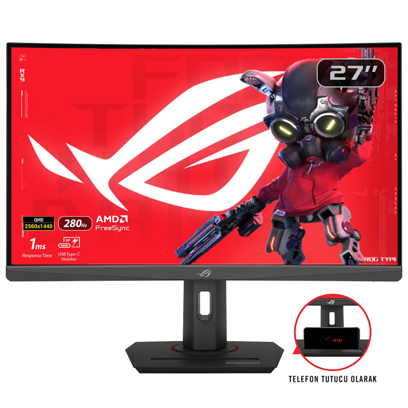 Asus XG27WCMS monitor