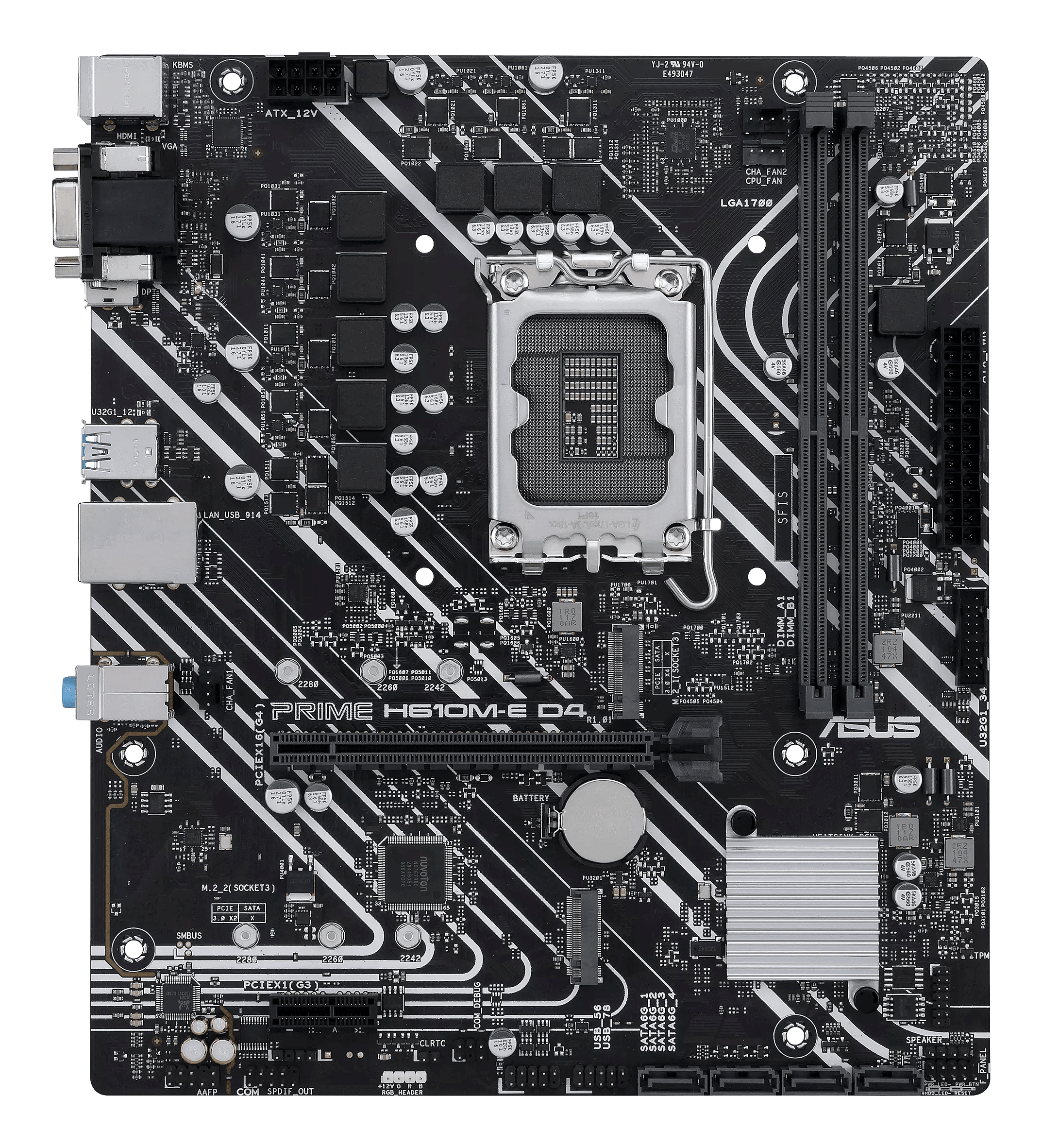 ASUS MB PRIME H610M-E D4-CSM