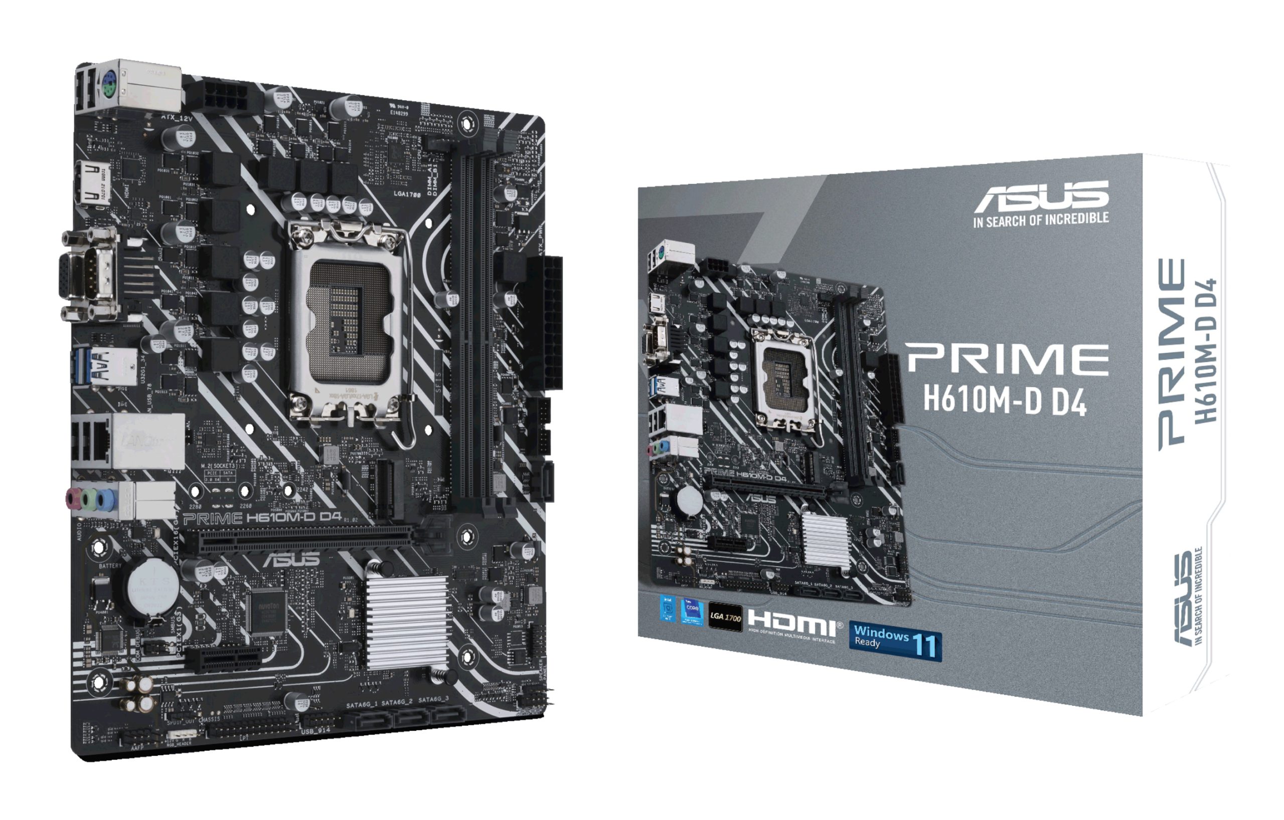 ASUS MB PRIME H610M-D D4