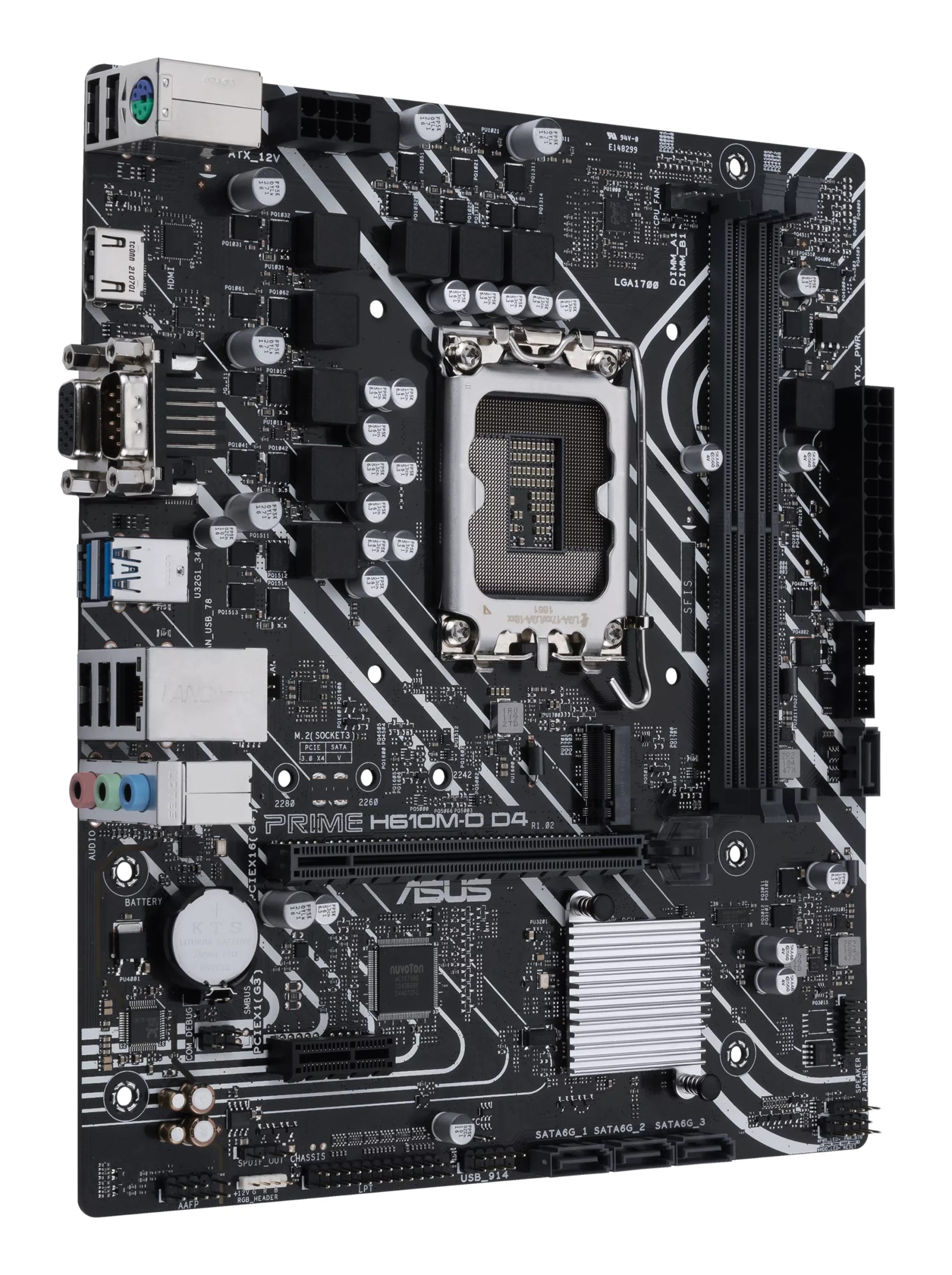 ASUS MB PRIME H610M-D D4