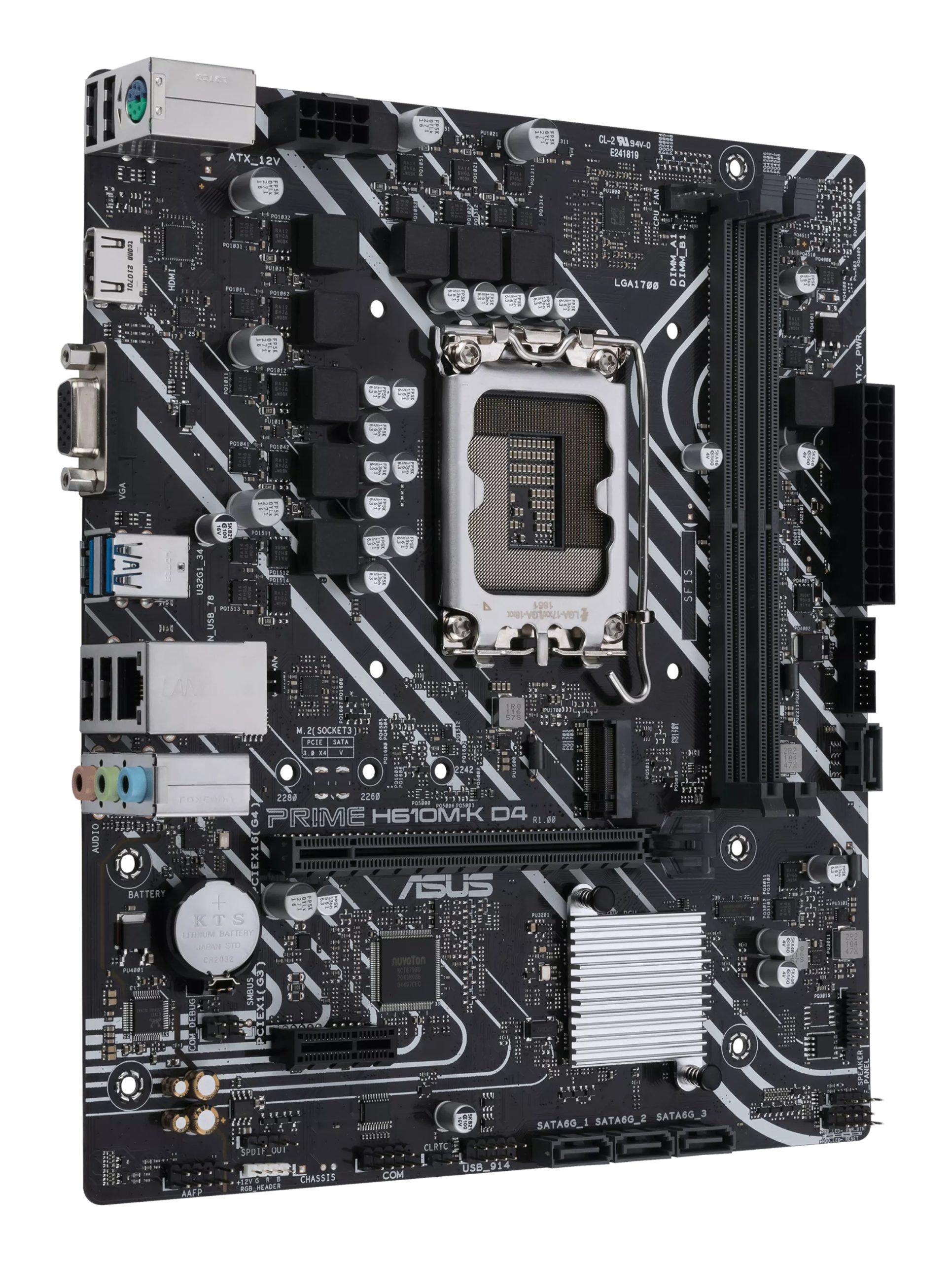 ASUS MB PRIME H610M-K D4