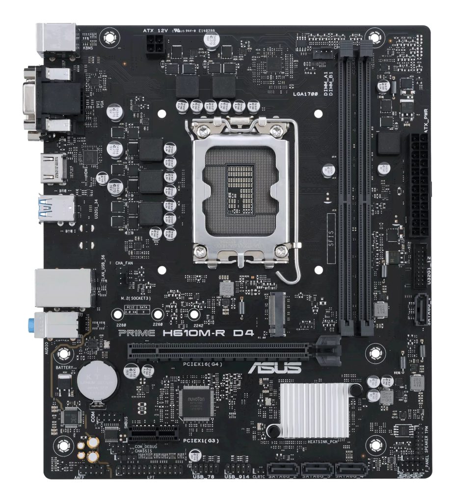 ASUS MB PRIME H610M-R D4-SI