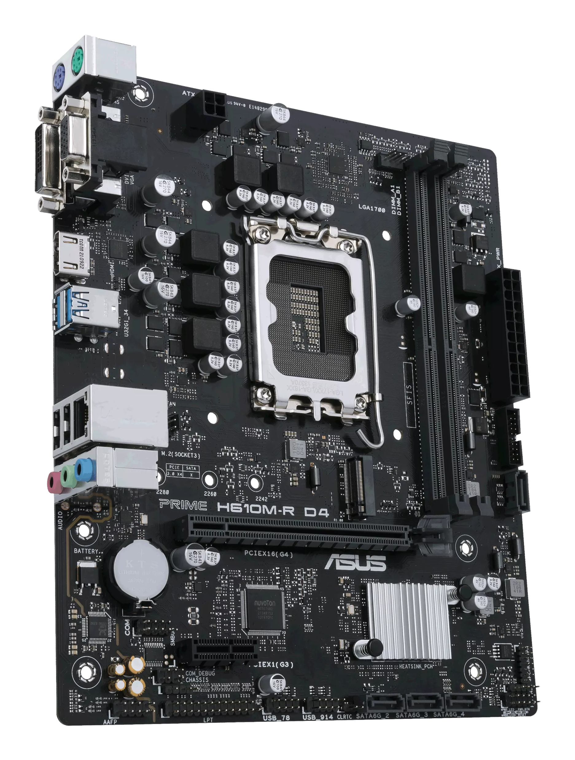 ASUS MB PRIME H610M-R D4-SI