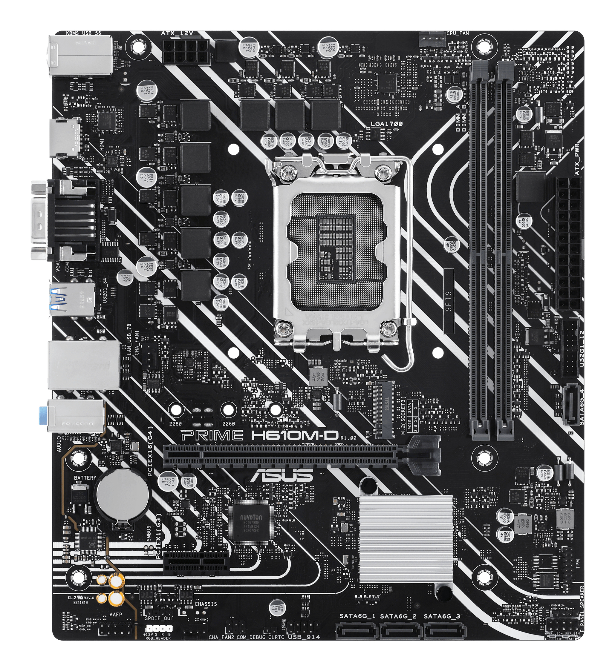ASUS MB PRIME H610M-D