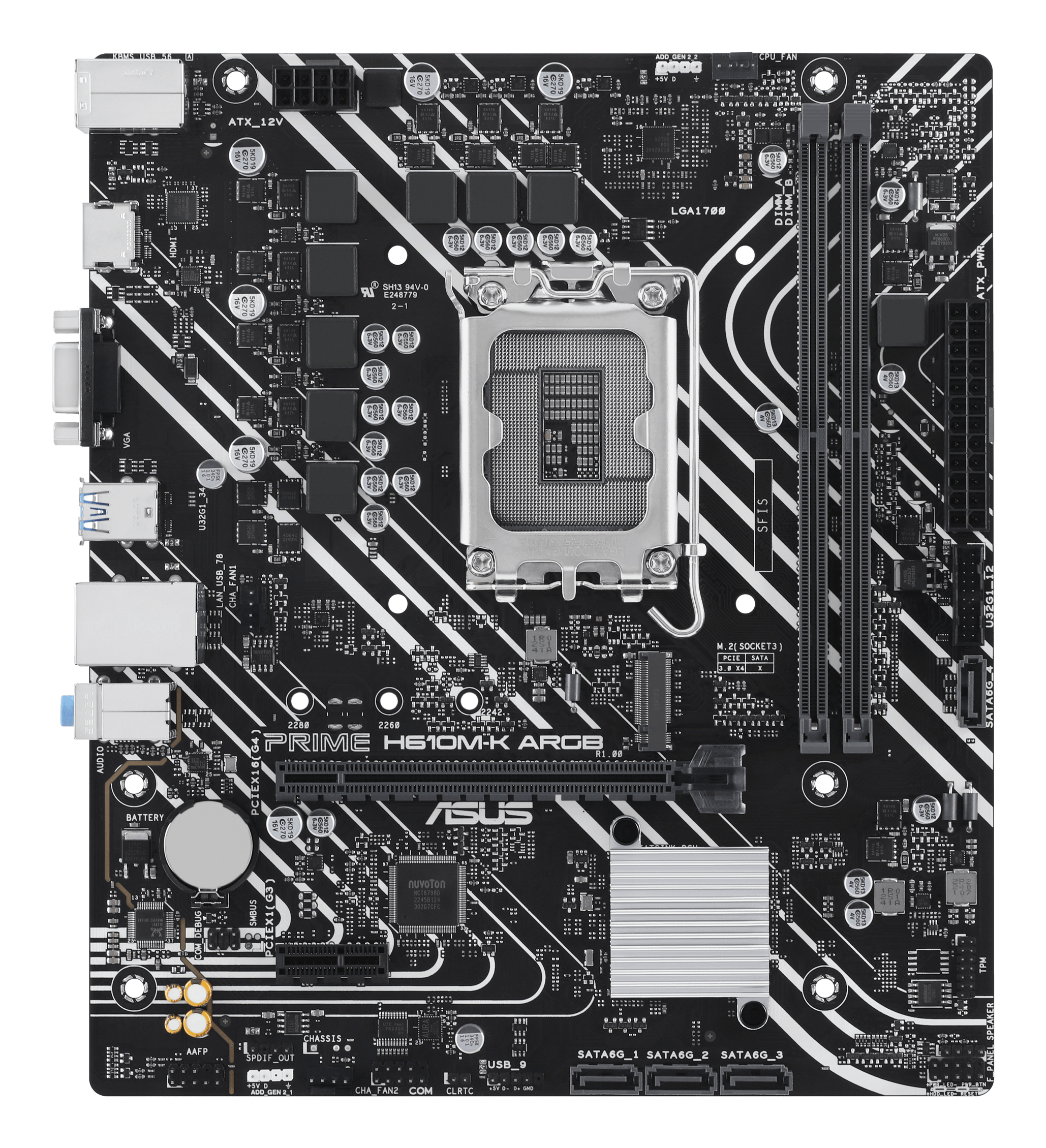 ASUS MB PRIME H610M-K ARGB