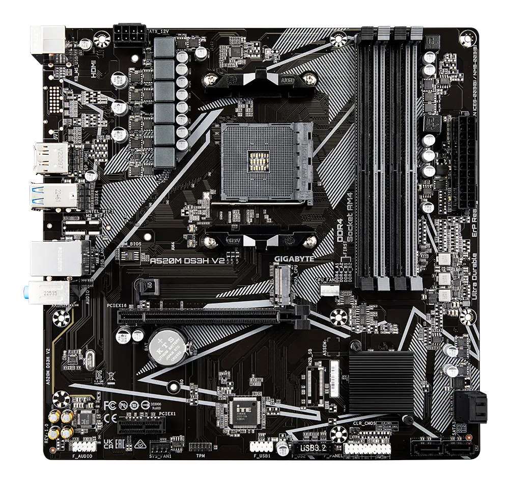 GIGABYTE MB A520M DS3H V2 1.0