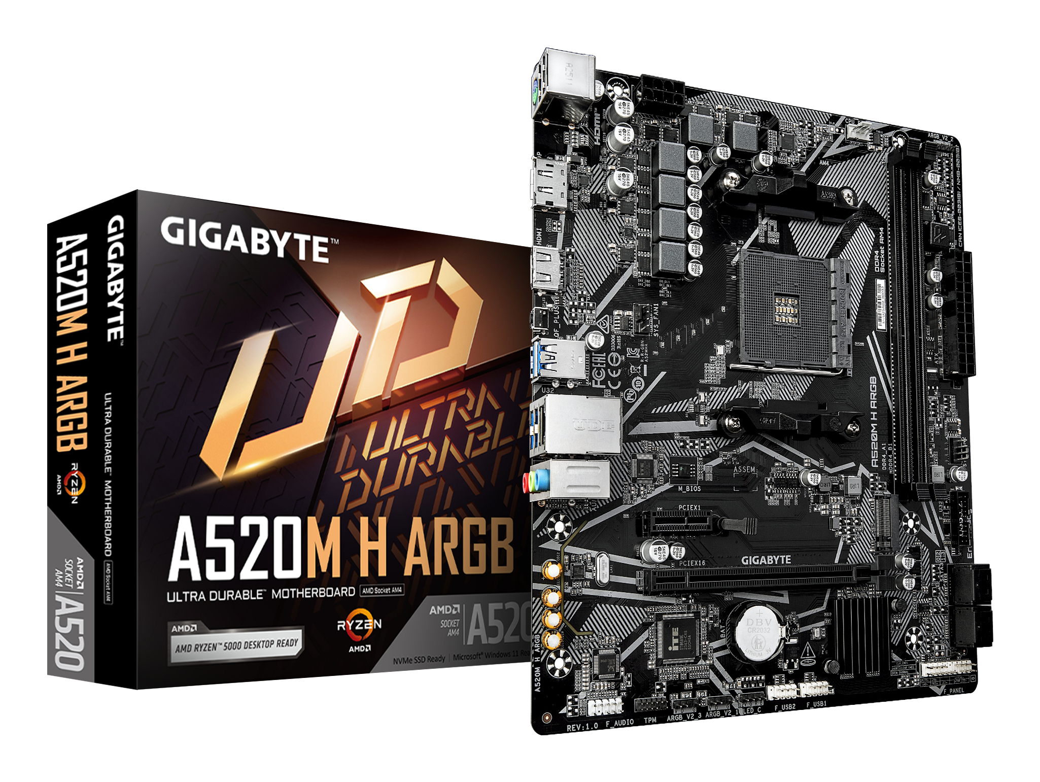 Gigabyte MB A520M H ARGB