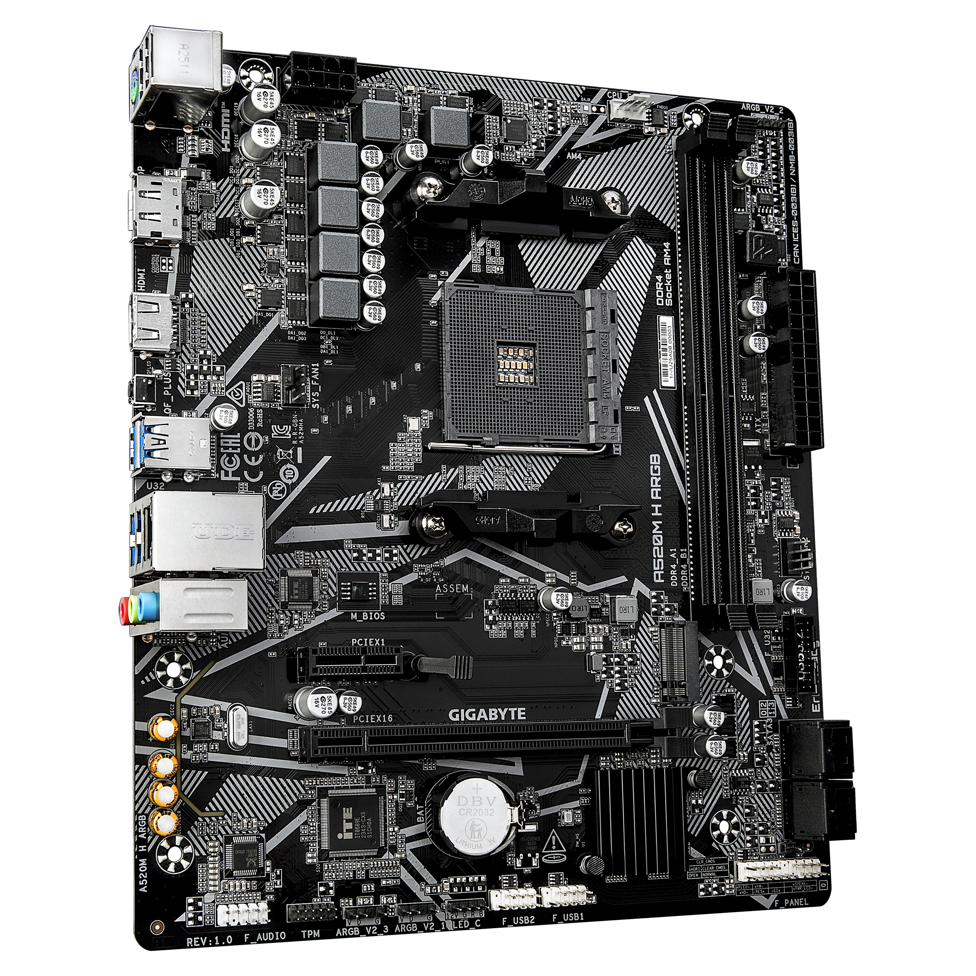Gigabyte MB A520M H ARGB