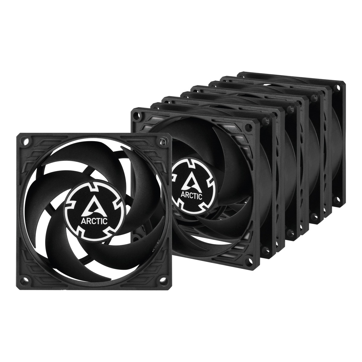 Arctic P8 PWM PST 5-pack fans