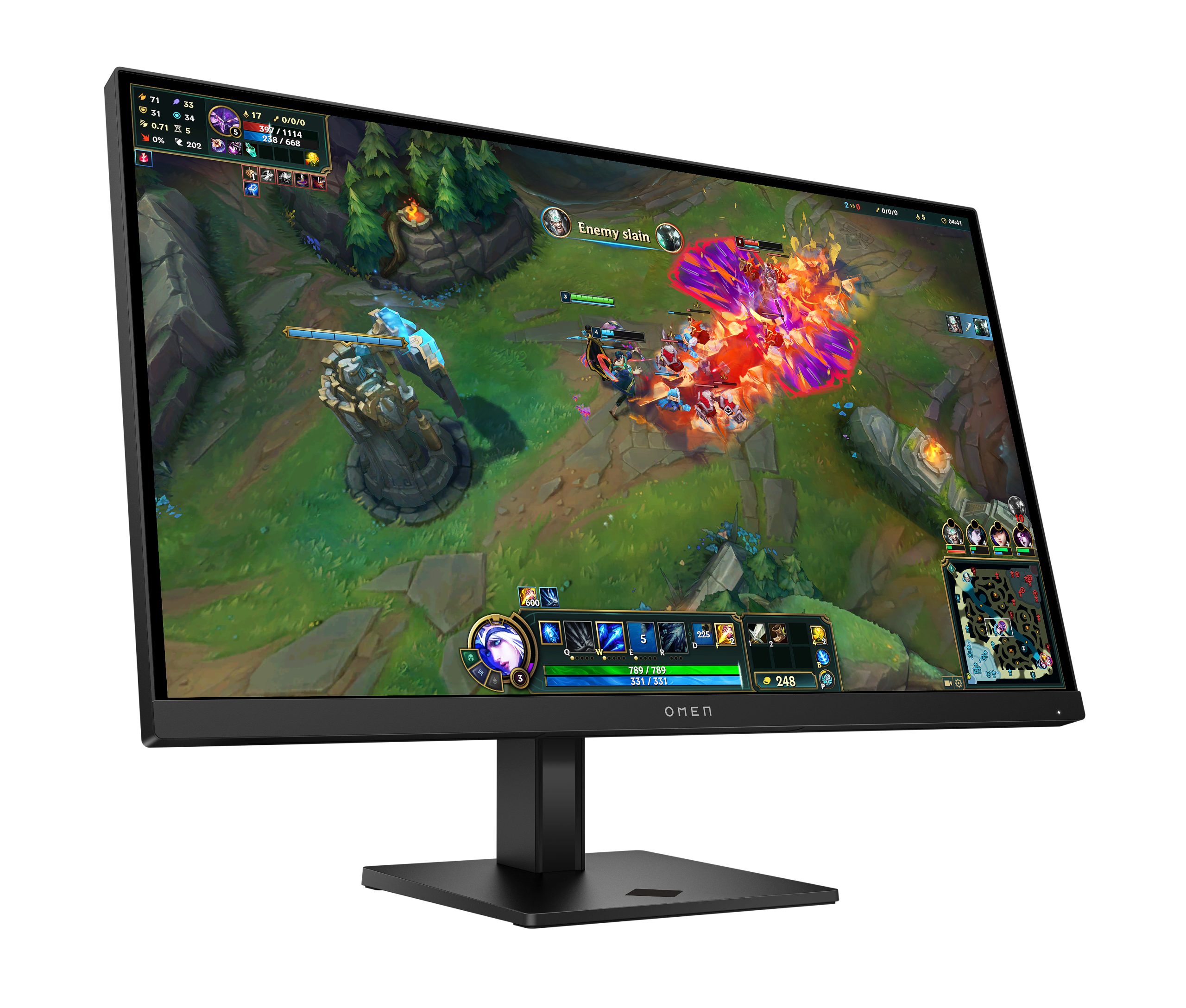 HP OMEN 27q G2 GAMING Monitor 27” QHD (2560×1440) 180Hz IPS 1ms (GtG) 400 cd/㎡ HDR400 AMD FreeSync 1000:1…