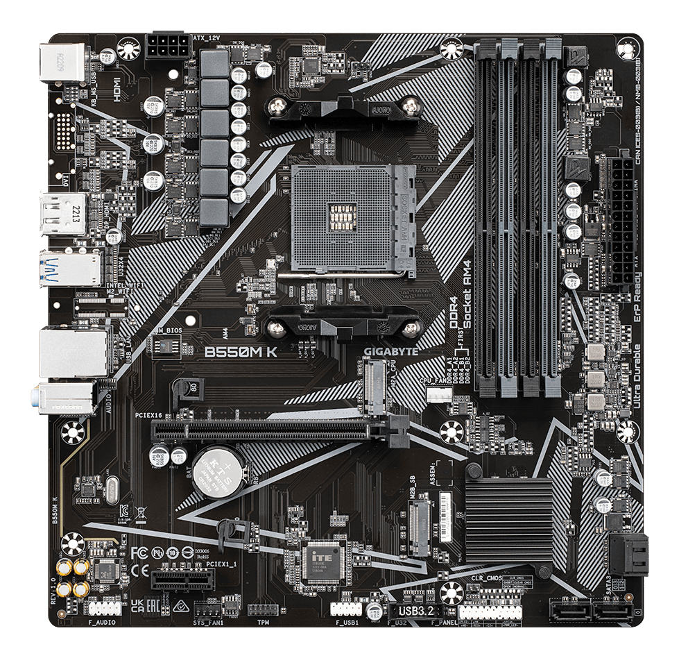 Gigabyte MB [B550M K]