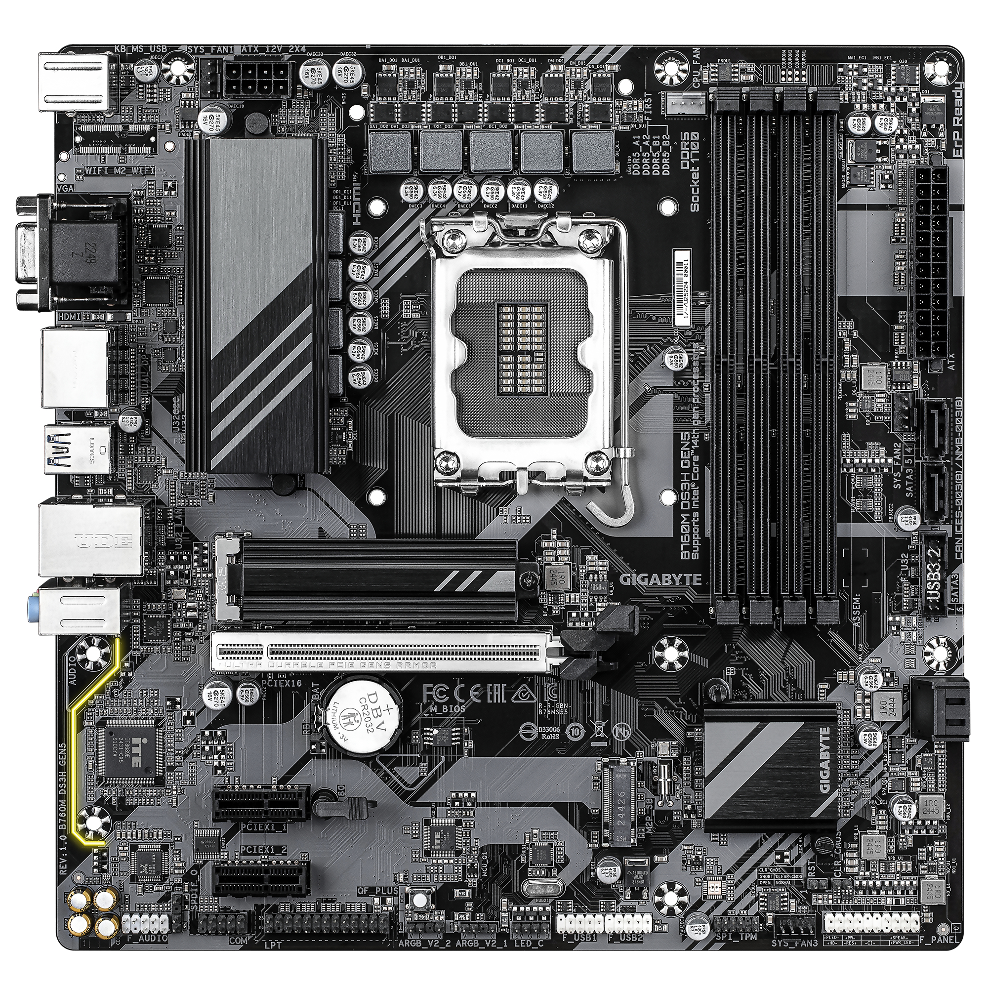 Gigabyte MB B760M DS3H GEN5