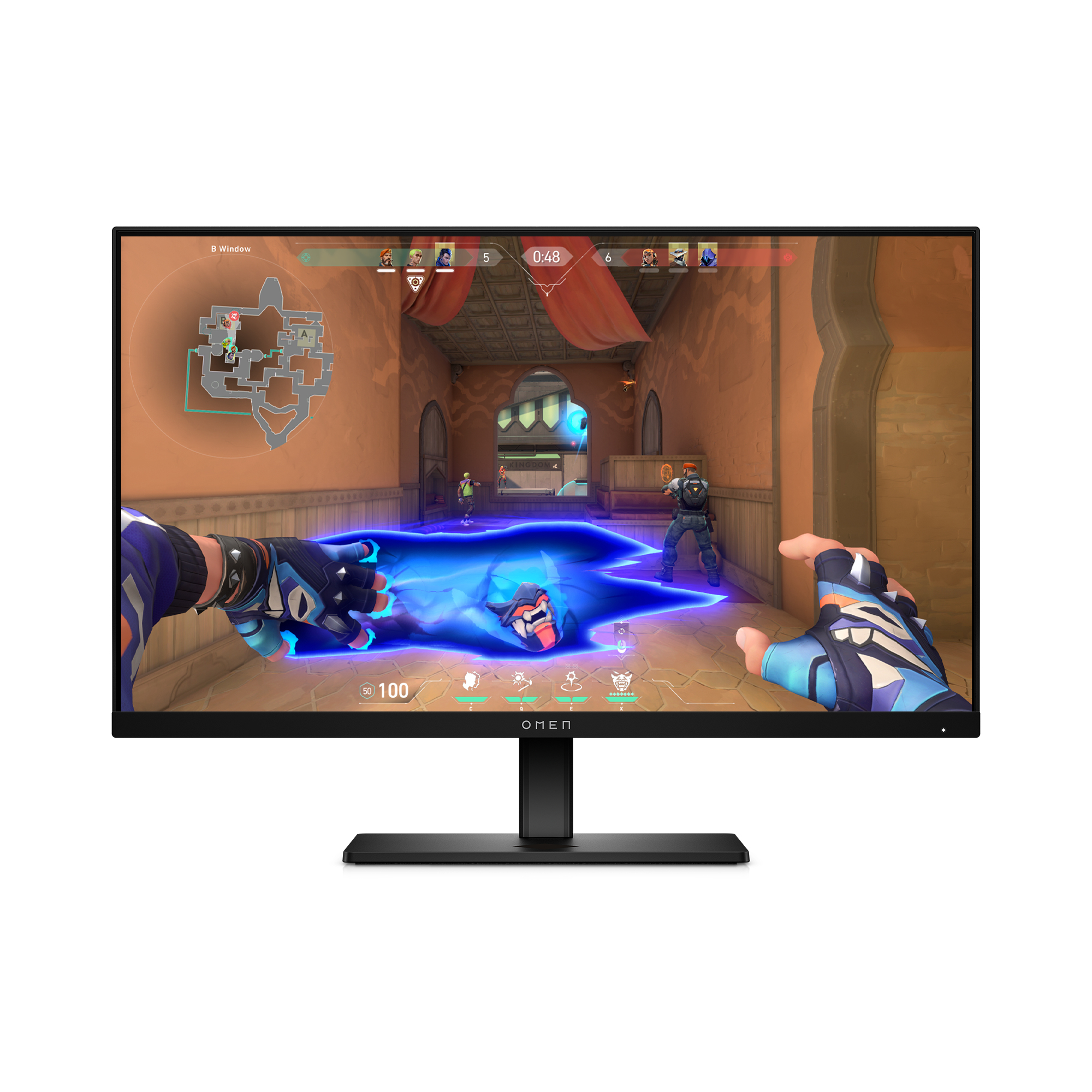 HP Omen 25 Esports GAMING Monitor 24.5” (1920×1080) 360Hz IPS 1ms (GtG) 400 cd/㎡ HDR AMD FreeSync NVIDIA G-SYNC…