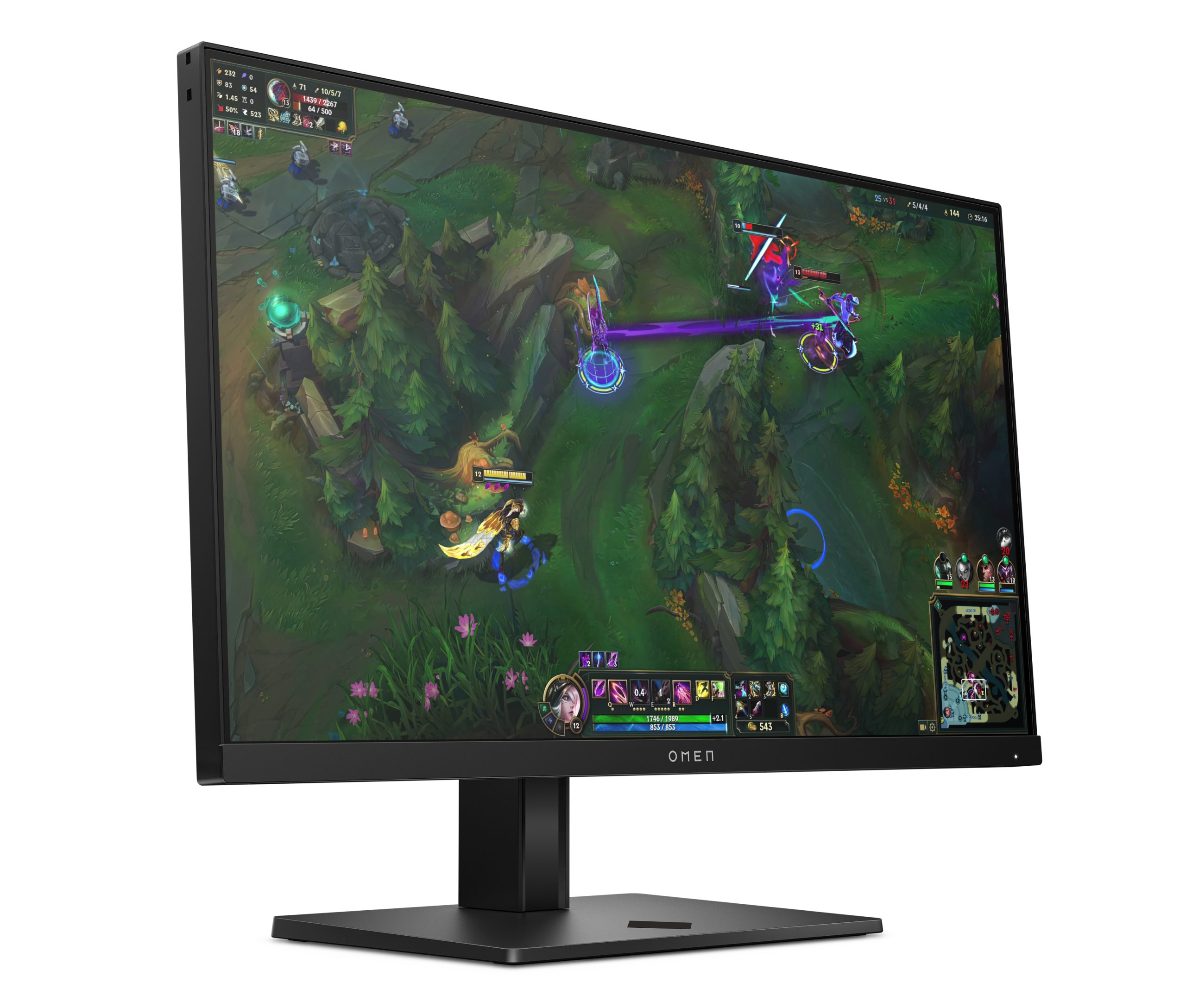 HP Omen 25 Esports GAMING Monitor 24.5” (1920×1080) 360Hz IPS 1ms (GtG) 400 cd/㎡ HDR AMD FreeSync NVIDIA G-SYNC…
