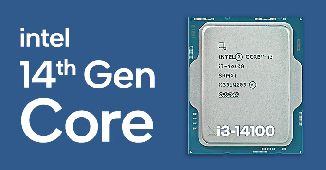 Intel Core i3-14100F