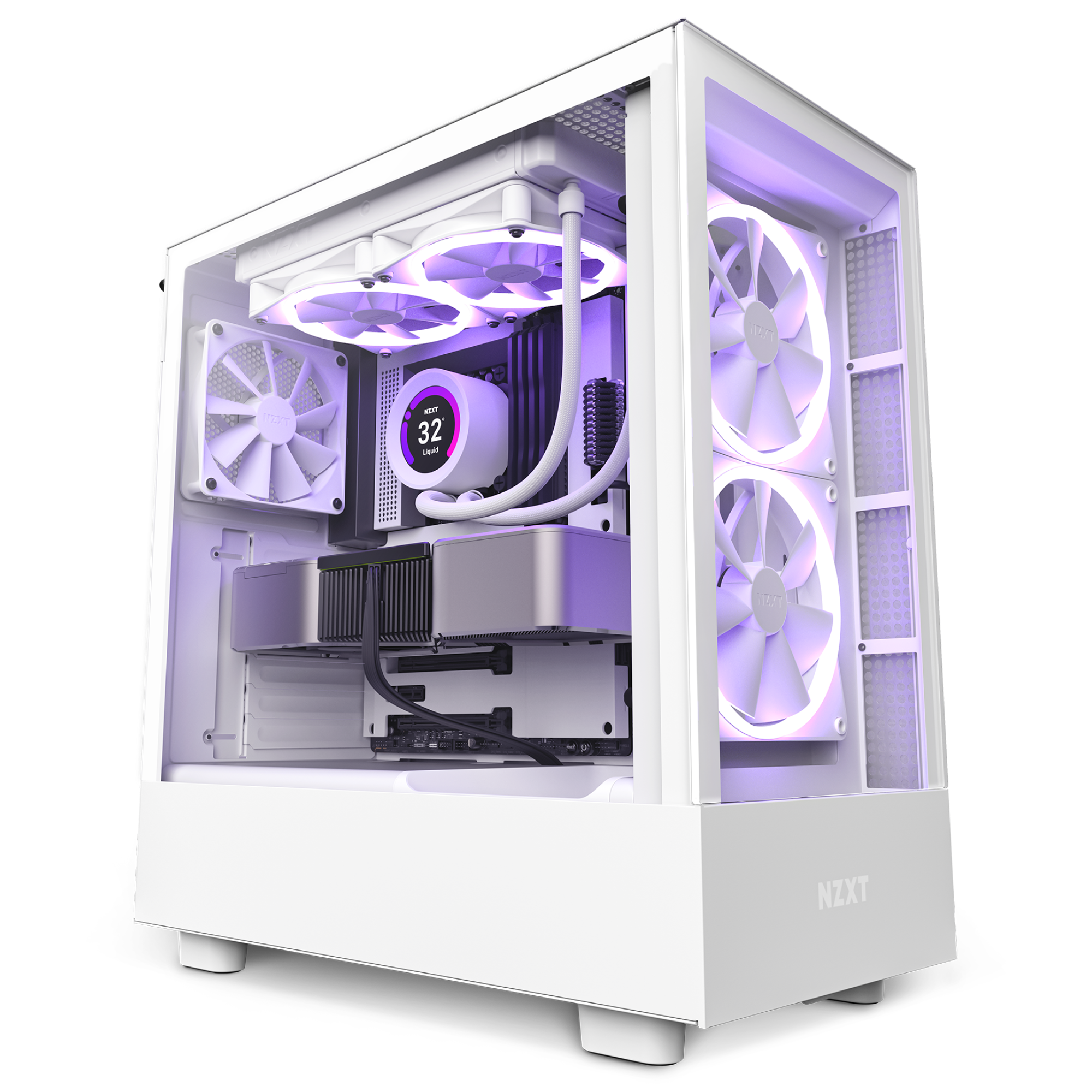 NZXT CASE H5 ELITE WHITE