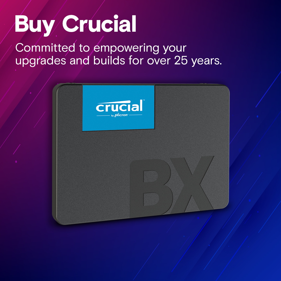 Crucial SSD 240GB BX500 2.5”