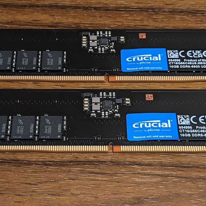 Crucial DDR5 32GB 5600 (2×16)