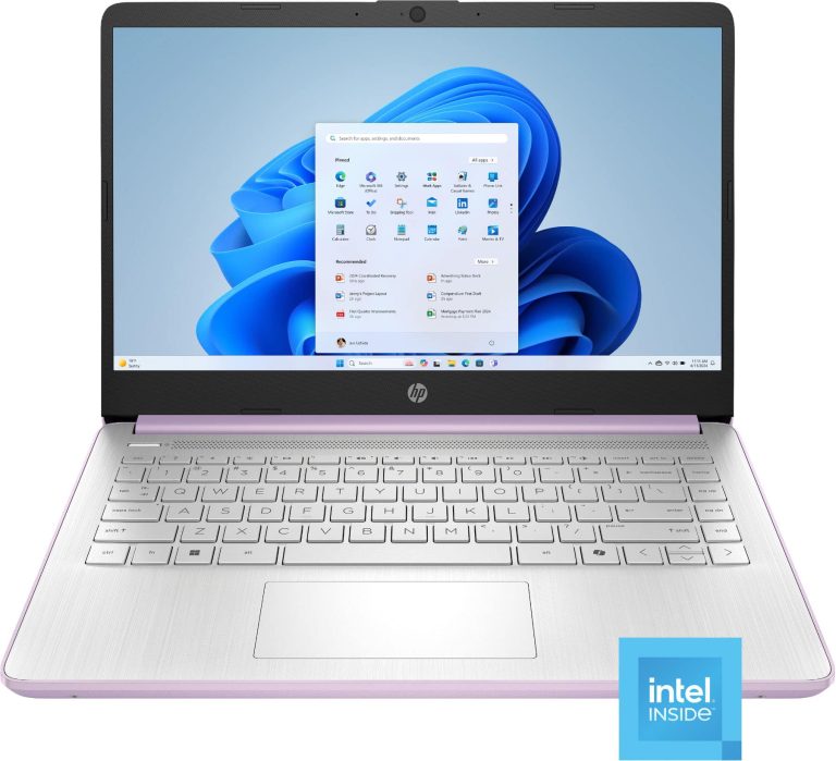 HP 14-DQ6104 Intel® N150 128GB UFS 4GB 14" (1366x768) WIN11 HONEY LAVENDER