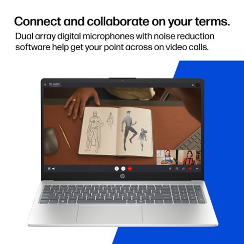 HP 15-FC0225 Ryzen™ 7 7730U 512GB SSD 16GB 15.6" (1920x1080) TOUCHSCREEN IPS WIN11 NATURAL SILVER