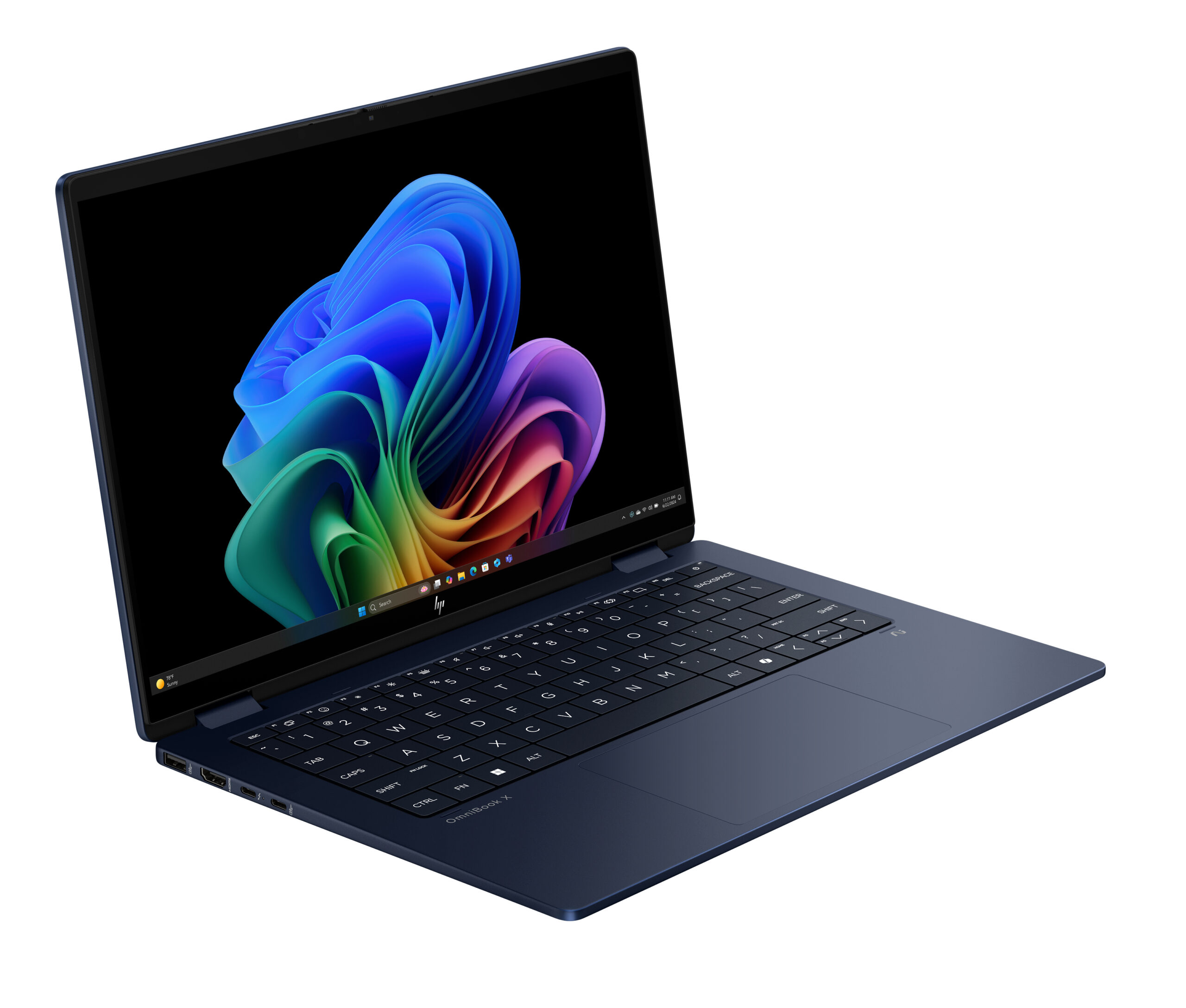 HP OmniBook X Flip 2-in-1 — Core Ultra 7, 32 GB, 1 TB SSD