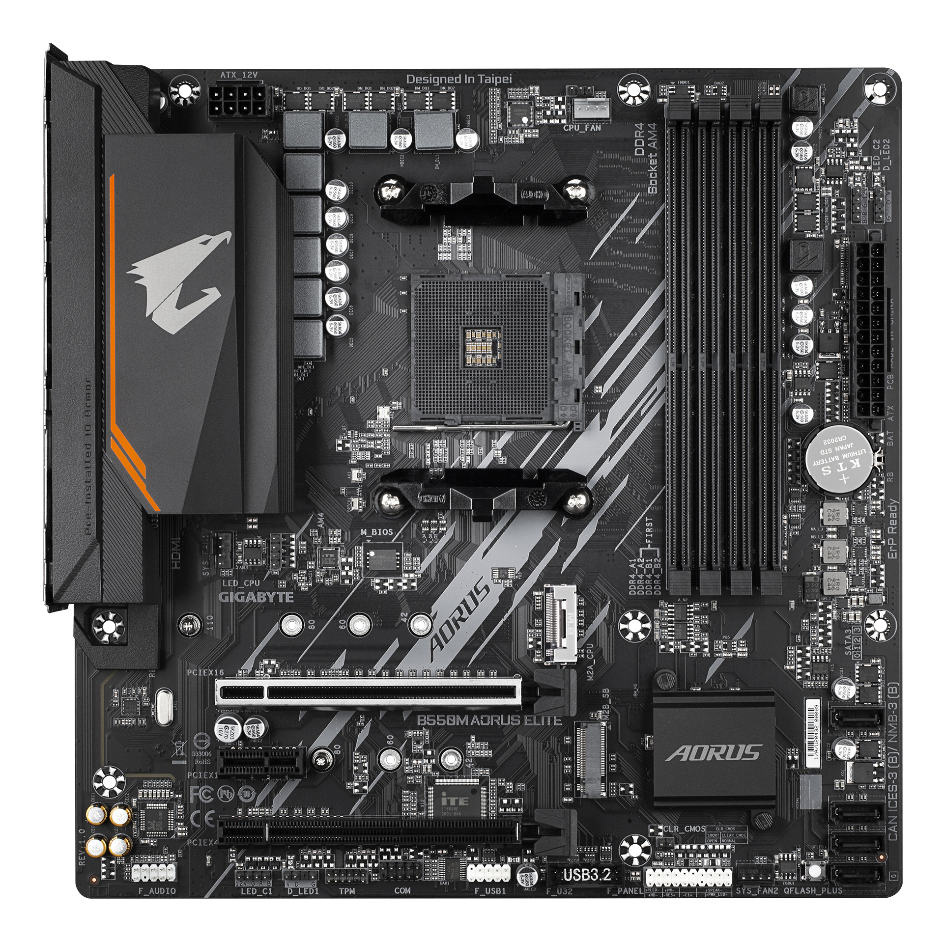 GIGABYTE MB B550M AORUS ELITE