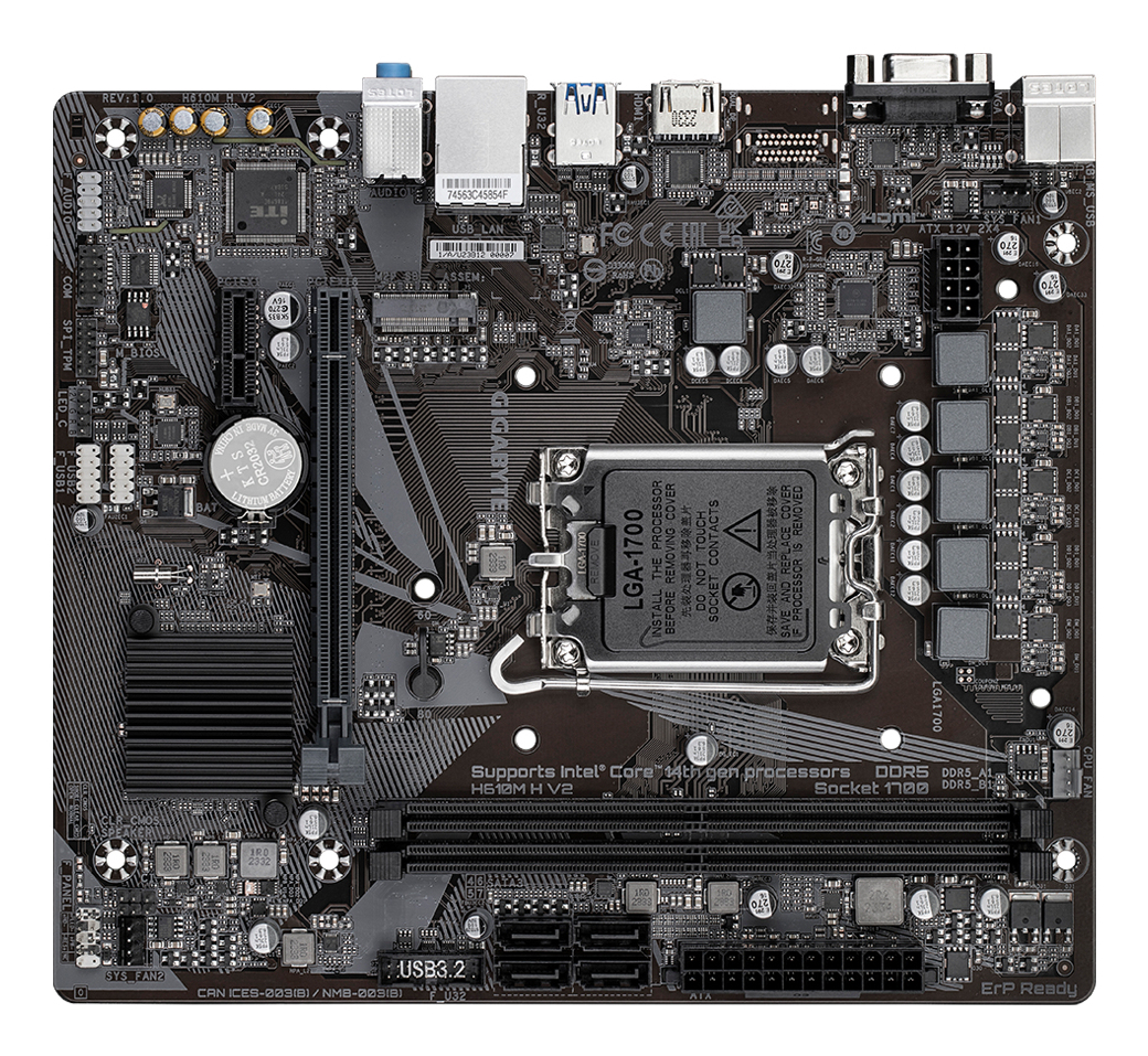 Gigabyte MB H610M H V2 G10