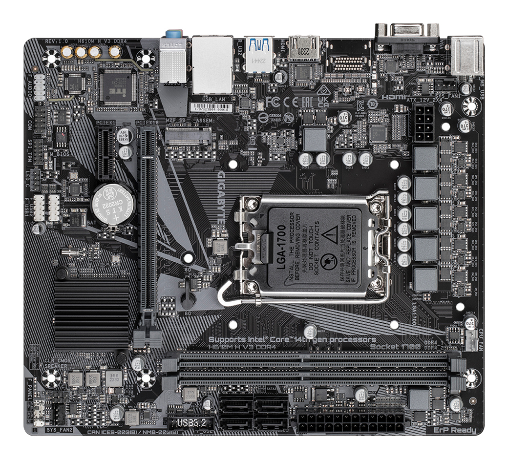 Gigabyte MB H610M H V3 DDR4