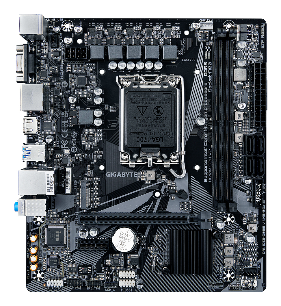 Gigabyte H610M S2H DDR5