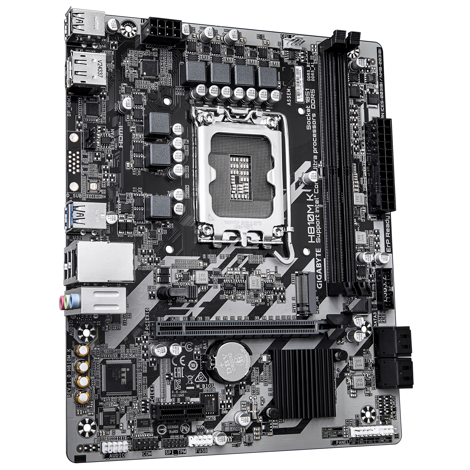 Gigabyte MB H810M K DDR5