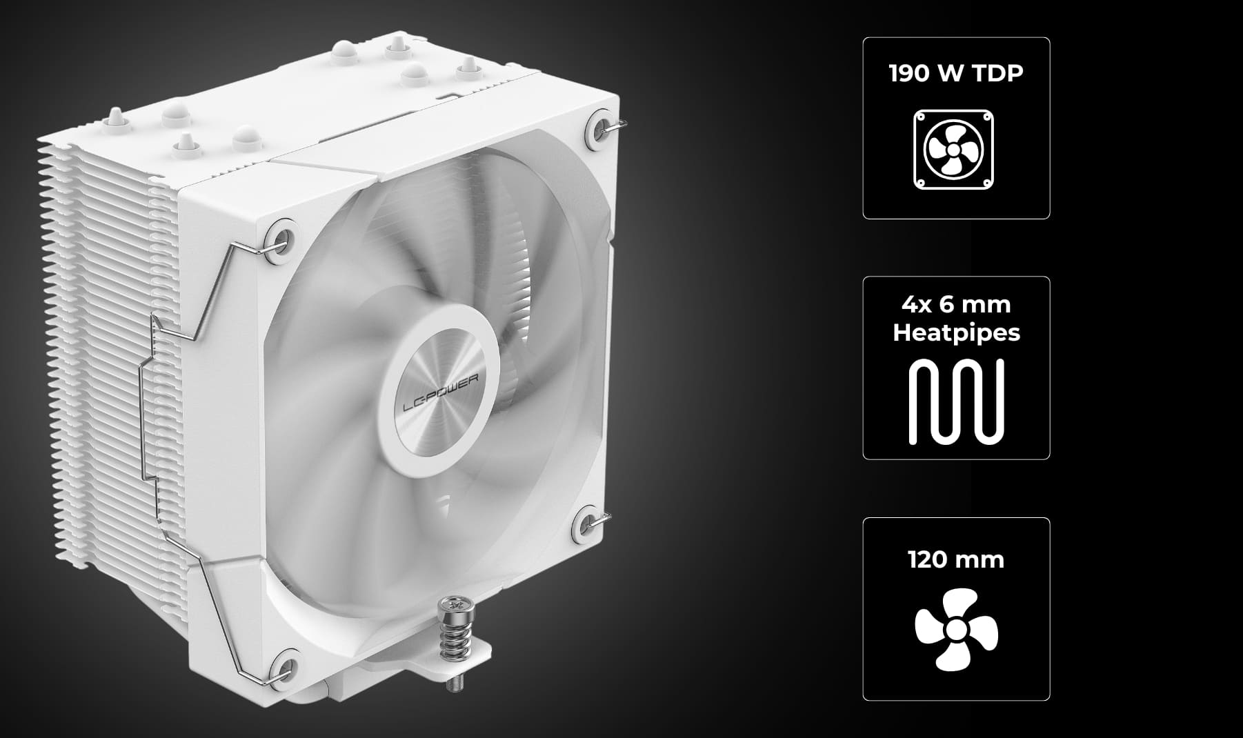 LC-Power LC-CC-120-W4 Cooler