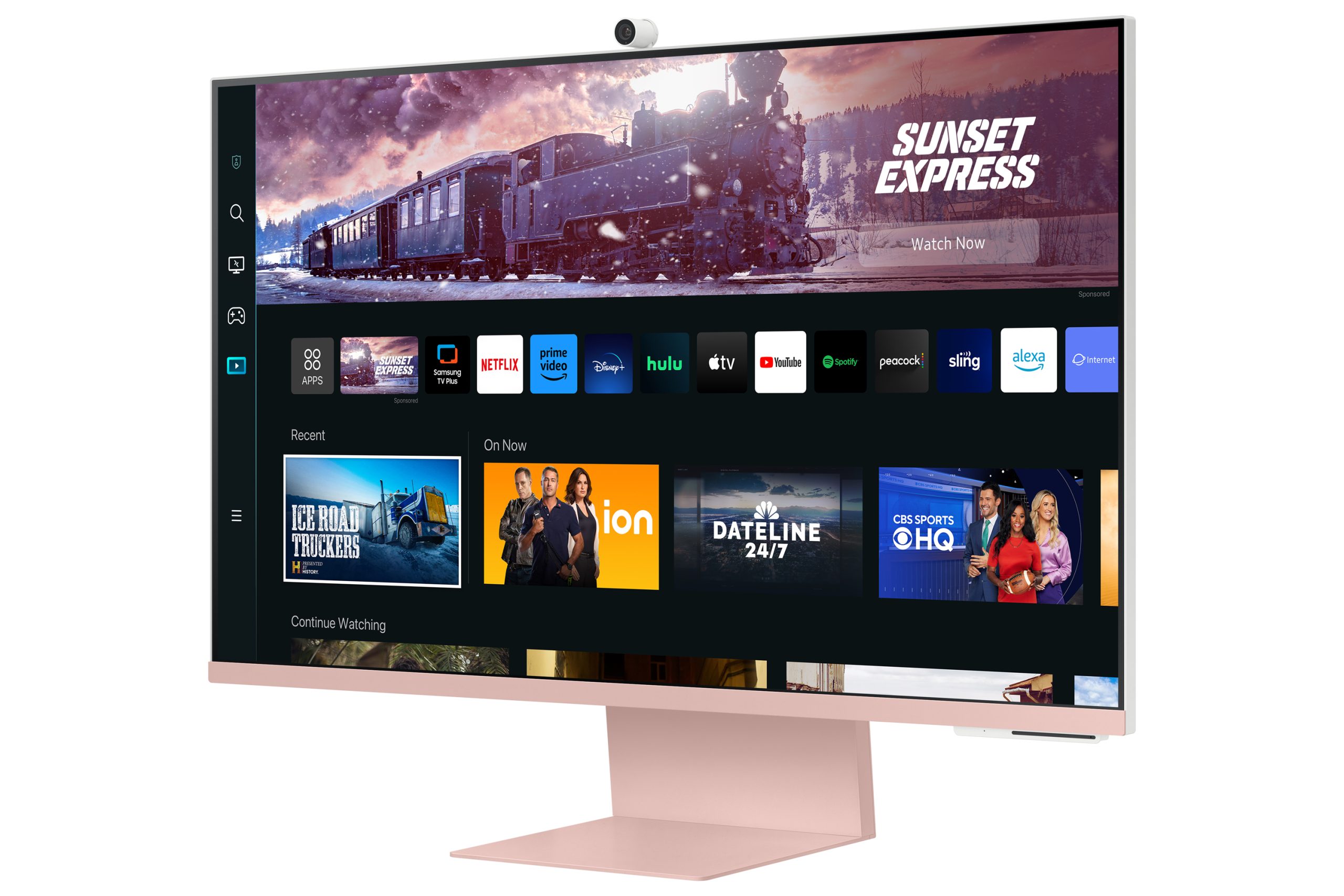 Samsung 32” M8 (3840×2160) UHD/4K Smart Monitor Pink