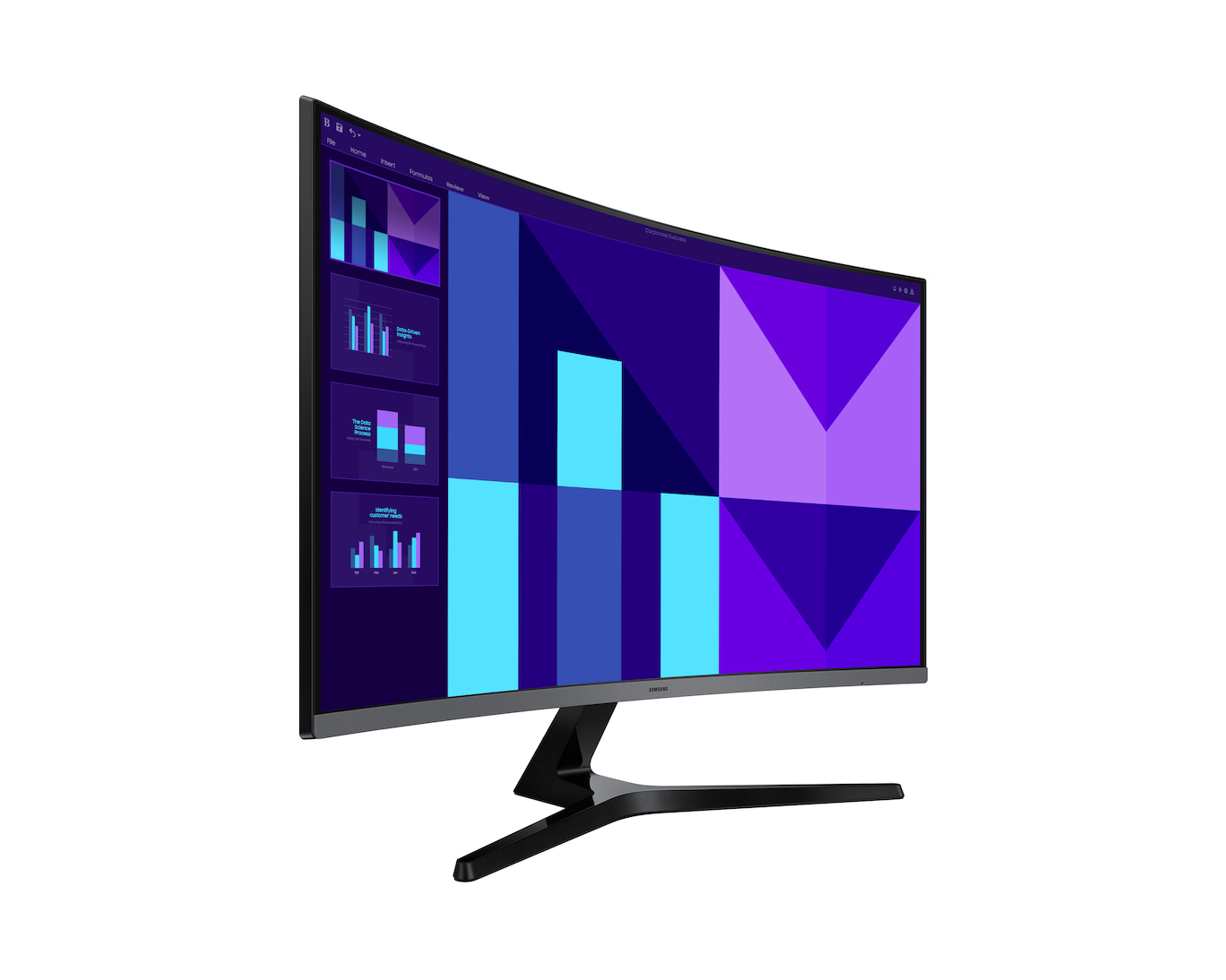 Samsung S3 S39GD Curved GAMING Essential Monitor 32” (1920×1080) 100Hz 4ms (GtG) 1500R 250 cd/㎡ 3000:1 1xHDMI…
