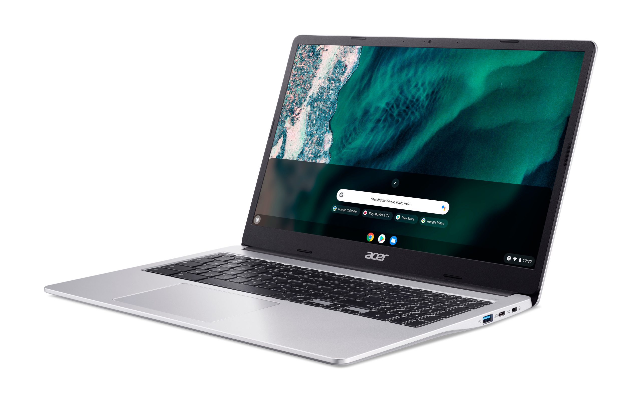 Acer Chromebook CB315-4H-C7A1 Celeron® N4500 64GB eMMC 4GB 15.6” (1920×1080) Chrome OS PURE SILVER