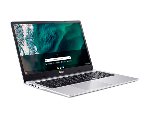 Acer Chromebook 315 CB315-4H-P8FZ Pentium® Silver N6000 128GB eMMC 4GB 15.6” (1366×768) Chrome OS PURE SILVER