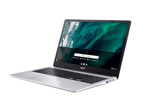 Acer Chromebook 315 CB315-4H-P8FZ Pentium® Silver N6000 128GB eMMC 4GB 15.6” (1366×768) Chrome OS PURE SILVER