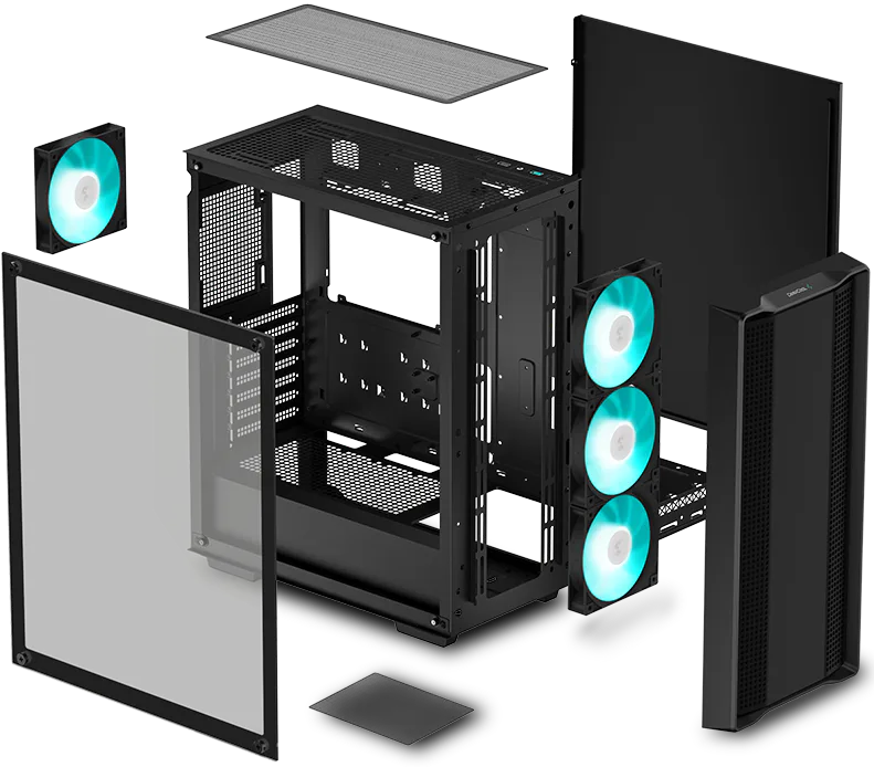 DeepCool Case CC560 Mesh V2