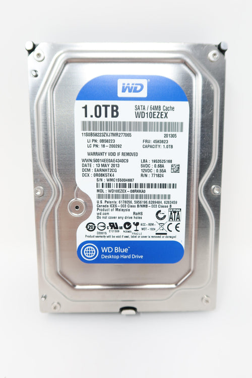 WD HDD 1TB SATA3 64MB Pull