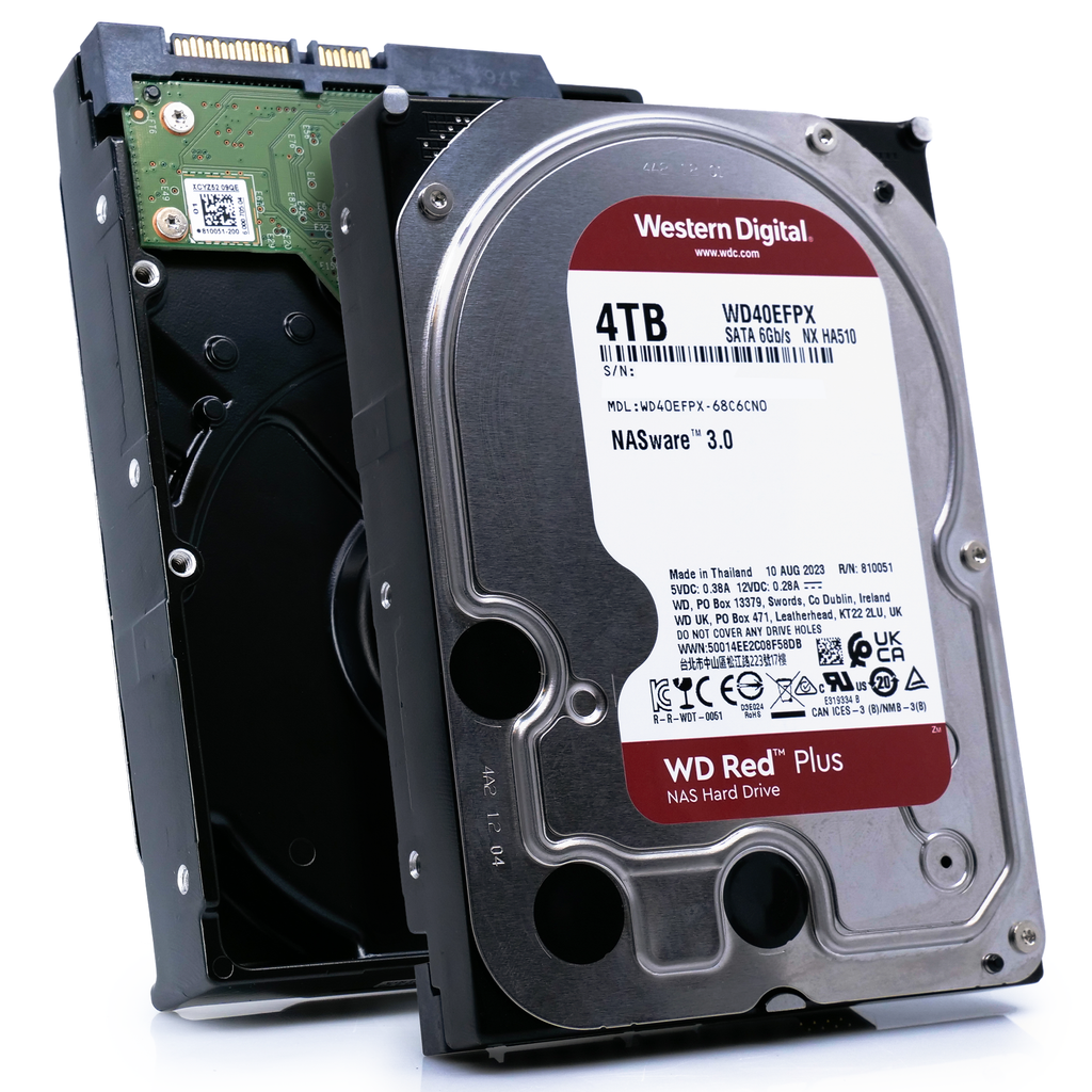 WD HDD 4TB SATA3 Red Plus