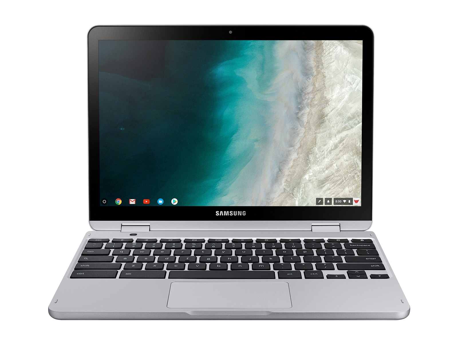 Samsung Chromebook Plus V2 2-IN-1 CONVERTIBLE Celeron® 3965Y 64GB SSD 4GB 12.2” (1920×1200) TOUCHSCREEN CHROME OS LIGHT TITAN
