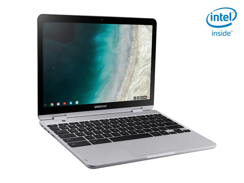Samsung Chromebook Plus V2 2-IN-1 CONVERTIBLE Celeron® 3965Y 64GB SSD 4GB 12.2” (1920×1200) TOUCHSCREEN CHROME OS LIGHT TITAN