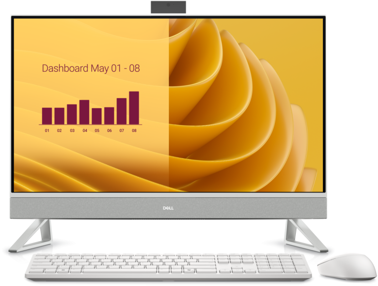 Dell 27 All-in-One EC27250 i5-1334U/16GB/512GB SSD/27″ FHD/W11