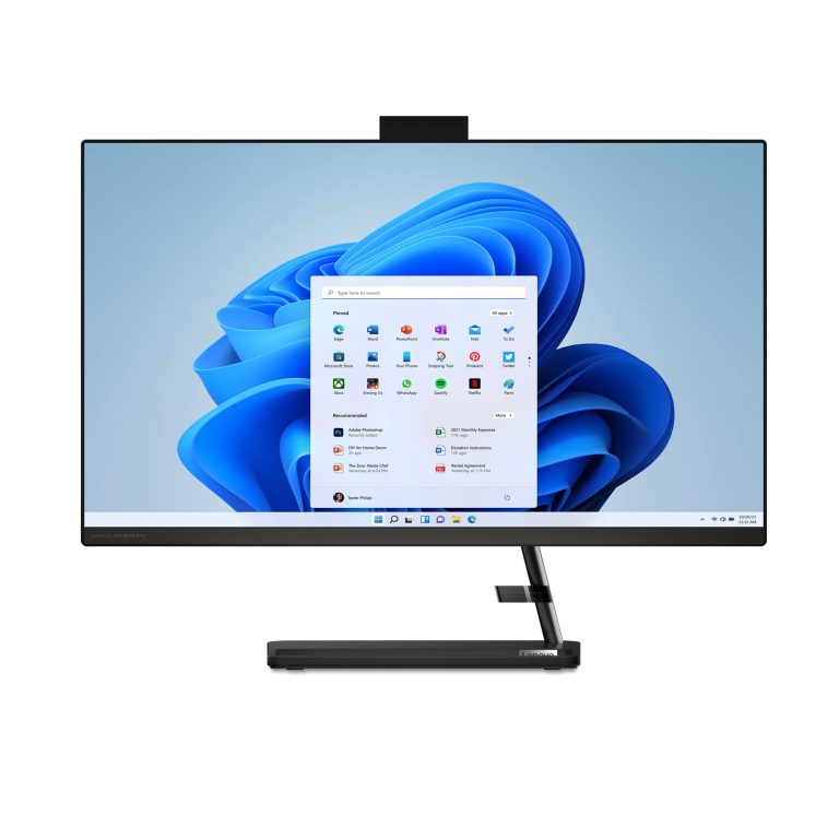 Desktop Lenovo IdeaCentre AiO 3 27IAP7 i5-12450H/8GB/512GB/27″ FHD Touch/W11